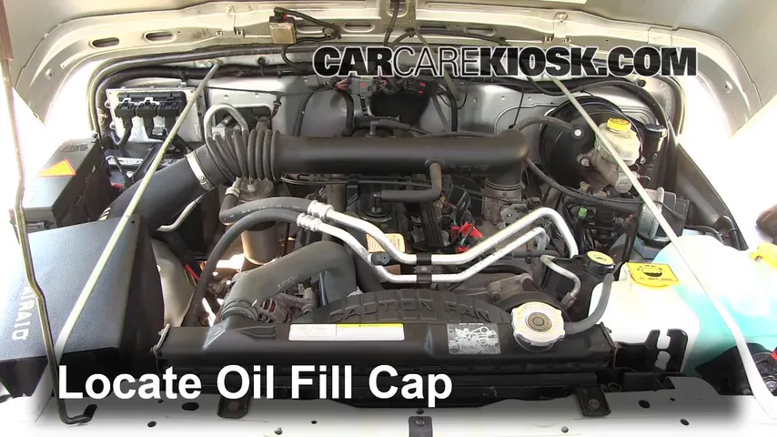 2004 Jeep Wrangler Rubicon 4.0L 6 Cyl. Oil